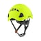 Jackson Safety Climbing Inspired Hard Hat, ABS, 6 Point Rapid Dial, Hi-Viz Green 20926 - alternate 4